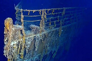 فیلم | تصاویر شگفت انگیز از بقایای کشتی تایتانیک