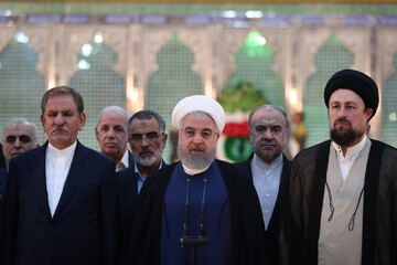 Rouhani says Imam Khomeini's thoughts must develop