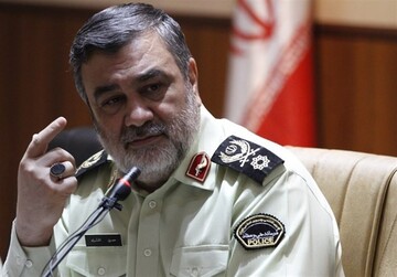 فرمانده ناجا: کشف حجاب‌ در خودرو  کاهش چشم‌گیر یافته است