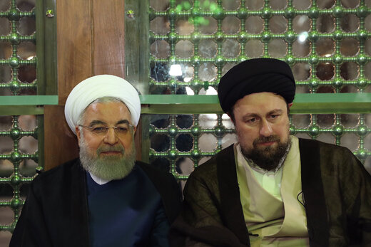 تجدید میثاق رئیس جمهور و اعضای هیأت دولت با آرمان‌های بلند امام خمینی(ره)