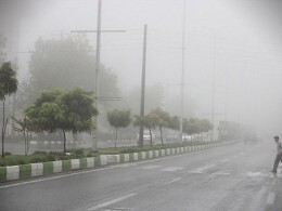 مردم آبادان و خرمشهر رطوبت ۹۰ درصدی هوا را تجربه کردند