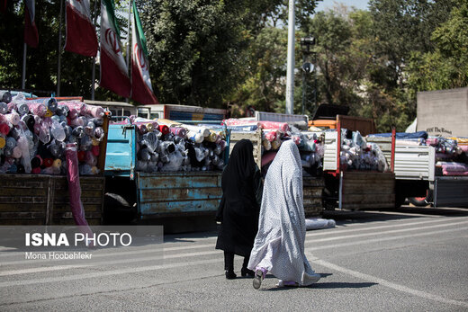 کشف کامیون‌های میلیاردی کالای قاچاق در تهران