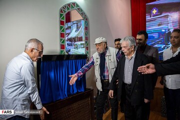 رونمایی از سردیس‌های هنرمندان در شهرک سینمایی ایران
