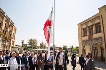 رونمایی از سردیس‌های هنرمندان در شهرک سینمایی ایران