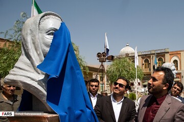 رونمایی از سردیس‌های هنرمندان در شهرک سینمایی ایران