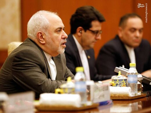 دیدار محمدجواد ظریف، وزیر امور خارجه ایران با وانگ یی، وزیر امور خارجه چین