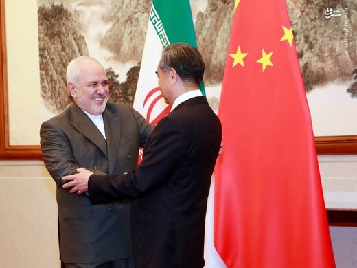 دیدار محمدجواد ظریف، وزیر امور خارجه ایران با وانگ یی، وزیر امور خارجه چین