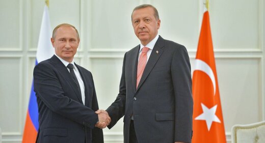 پوتین و اردوغان درباره اوضاع قفقاز و اوکراین گفتگو کردند