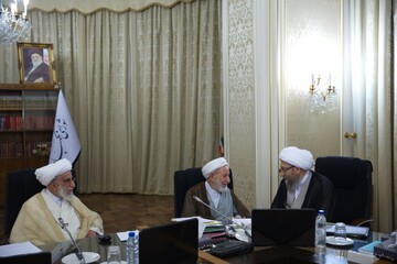 آیت‌الله یزدی و آملی لاریجانی در جلسه امروز شورای نگهبان +عکس