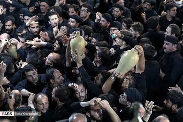 آیین طشت‌گذاری در اردبیل