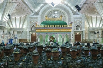 تجدید میثاق نیروی پدافند هوایی ارتش با امام راحل