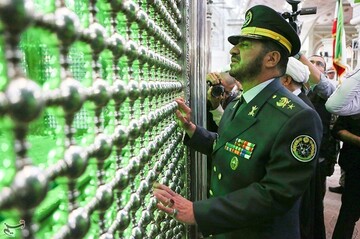تجدید میثاق نیروی پدافند هوایی ارتش با امام راحل