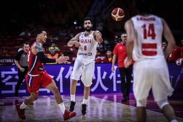بازی تیم ملی بسکتبال ایران و پورتوریکو