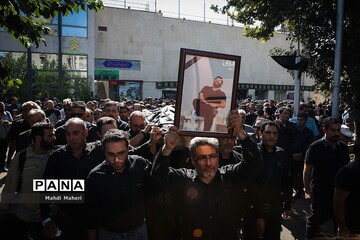 تشییع پیکر مهدی شادمانی