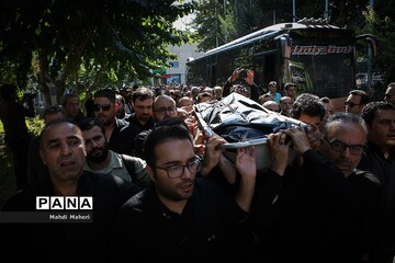 تشییع پیکر مهدی شادمانی