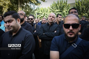 تشییع پیکر مهدی شادمانی