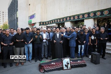 تشییع پیکر مهدی شادمانی