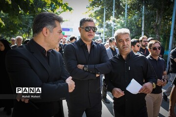 تشییع پیکر مهدی شادمانی