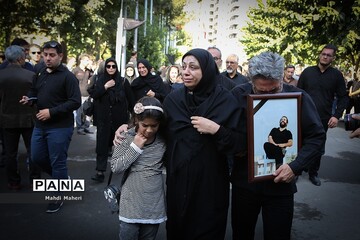 تشییع پیکر مهدی شادمانی