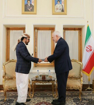 Yemen's new ambassador to Tehran confers with Zarif