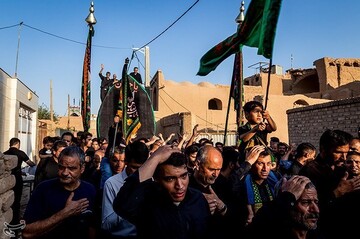 آیین نخل برداری در میبد یزد