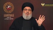 نصرالله: امام خامنه‌ای فرمانده خیمه‌گاه ماست و او را تنها نمی‌گذاریم