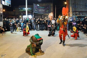 مراسم تعزیه‌خوانی در آبادان