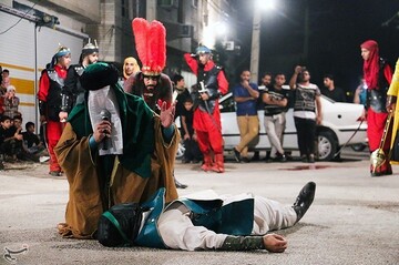مراسم تعزیه‌خوانی در آبادان