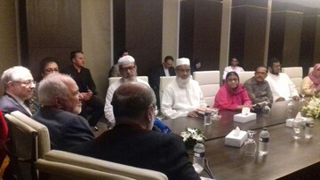دیدار ظریف با اساتید و دانشجویان ادبیات فارسی در بنگلادش