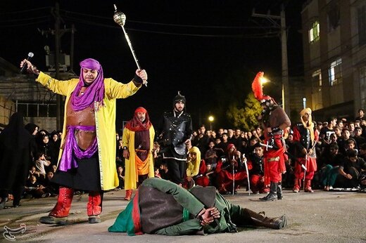 مراسم تعزیه‌خوانی در آبادان