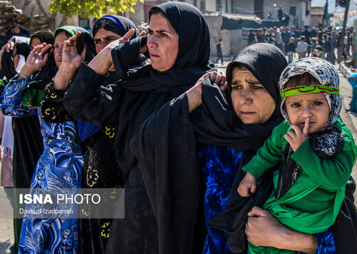 سوگواری زنان زیلایی برای حضرت اباعبدالله الحسین(ع)