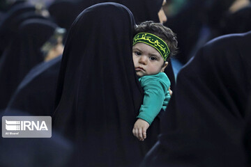 آیین شیرخوارگان حسینی در مصلی مهدیه امام خمینی(ره) اهواز