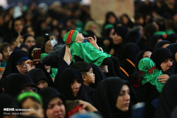 آیین شیرخوارگان حسینی در مسجد مقدس جمکران‎