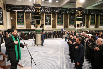 اولین شب از مراسم عزاداری حضرت سیدالشهداء(ع) در حسینیه امام خمینی(ره)