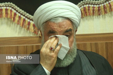 عزاداری امام حسین(ع) با حضور رئیس‌جمهور
