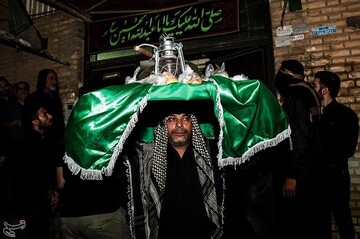مراسم سینی حضرت قاسم (ع) در اهواز