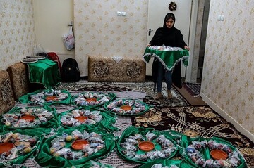 مراسم سینی حضرت قاسم (ع) در اهواز