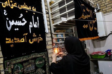 مراسم سینی حضرت قاسم (ع) در اهواز