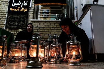 مراسم سینی حضرت قاسم (ع) در اهواز