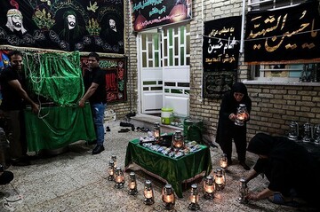 مراسم سینی حضرت قاسم (ع) در اهواز