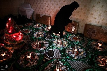 مراسم سینی حضرت قاسم (ع) در اهواز