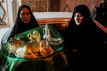 مراسم سینی حضرت قاسم (ع) در اهواز
