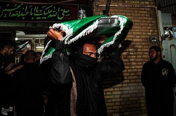 مراسم سینی حضرت قاسم (ع) در اهواز