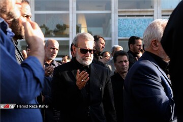 مراسم عزاداری سید و سالار شهیدان در جوار مقبره شهدای گمنام مجلس شورای اسلامی