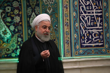 دومین روز از مراسم عزاداری حضرت اباعبدالله الحسین علیه‌السلام در دفتر رئیس‌جمهوری