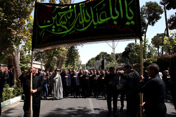 دومین روز از مراسم عزاداری حضرت اباعبدالله الحسین علیه‌السلام در دفتر رئیس‌جمهوری