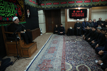 دومین روز از مراسم عزاداری حضرت اباعبدالله الحسین علیه‌السلام در دفتر رئیس‌جمهوری