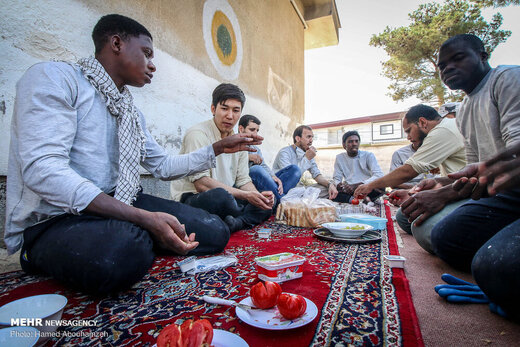 اردوی جهادی طلاب غیر ایرانی در آق قلا
