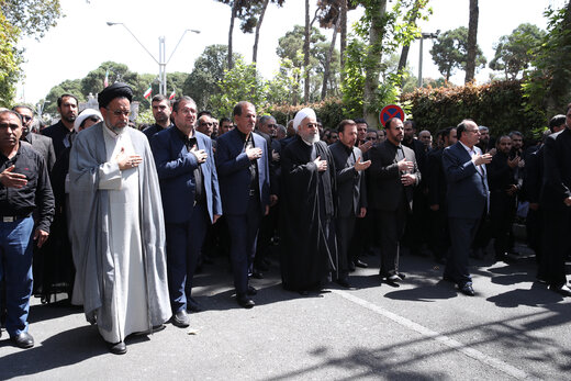 دومین روز از مراسم عزاداری حضرت اباعبدالله الحسین علیه‌السلام در دفتر رئیس‌جمهوری