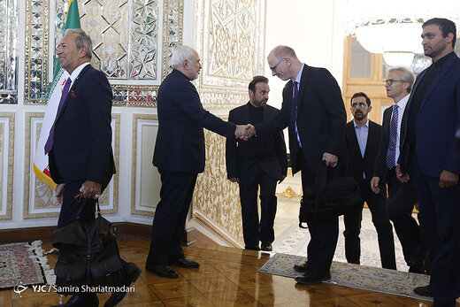 دیدار محمدجواد ظریف، وزیر امور خارجه با کورنل فروتا، مدیر کل موقت آژانس بین‌المللی انرژی